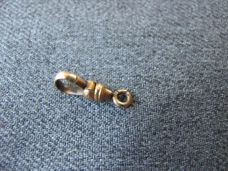 Antique Marked L.  C,  & Co Gold Filled Hook Clasp Jewelry Making 10