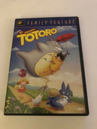 My Neighbor Totoro Dvd Dub Rare Fox Family Feature Authentic