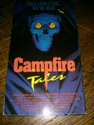 Campfire Tales Rare Horror Vhs Gore Slasher