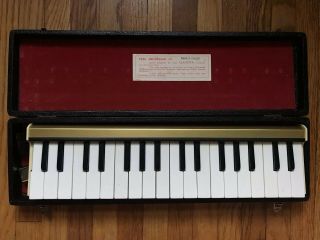 Very Rare Vintage La Clavietta Melodica Mouth Organ Keyboard W/ Case