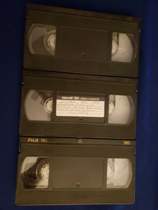 Vhs Tapes As Blanks - Rare Tv Movies - Jaclyn Smith - Sela Ward