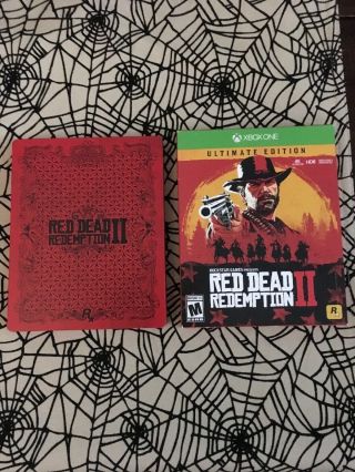 Red Dead Redemption 2 Xbox One Steelbook Edition Complete
