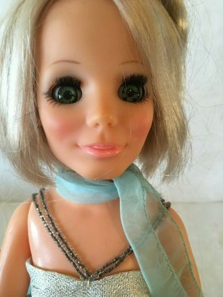 Vintage Ideal KERRY Doll Crissy’s Friend 18” 1970 Growing Hair Shoes 3