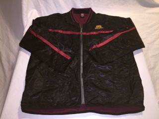 Rare Nike Minnesota Golden Gophers Hockey Fleece Lined Jacket Coat Mens 2xl Xxl