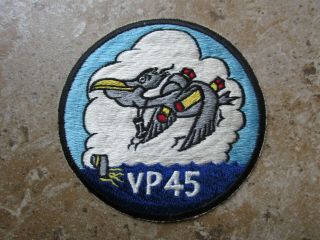 Rare Vintage Japanese Made Usn Navy Vp - 45 Patrol Squadron Pelicans Patch