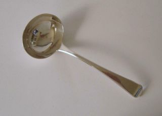 A George Iii Sterling Silver Sauce Ladle London 1814 Solomon Hougham 54 Grams