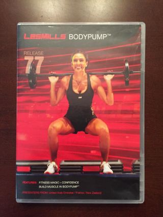 Les Mills Body Pump Release 77 Complete Instructor Kit,  Rare Older Release
