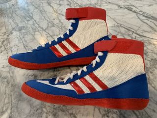Adidas Combat Speed 4 Wrestling Shoes Size 7.  5 Rare