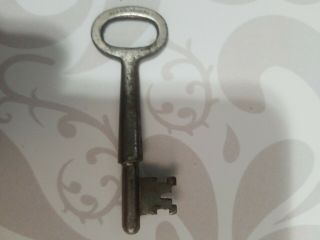Yale & Towne Antique Skeleton Key,  Solid Steel