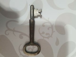 Yale & Towne Antique Skeleton Key,  Solid Steel 2
