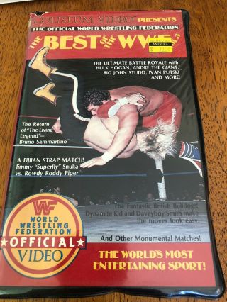 Wwf Best Of Volume 3 Vhs Coliseum Video Rare Wrestling Clamshell Case