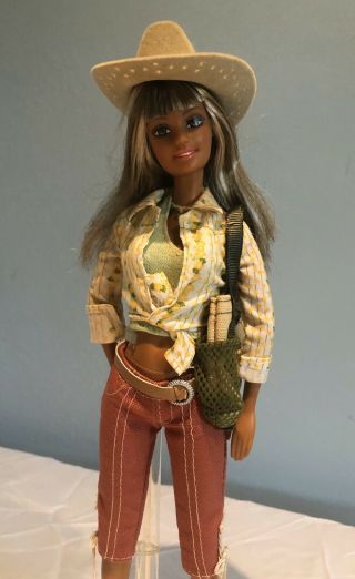 Rare Mattel Collectible Loose Fashion Cali Girl Cowgirl Barbie Doll