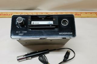 RARE Vintage 1970 ' s Chrysler car Cassette RECORDER w/ Microphone 3501045 2