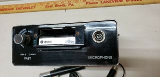 RARE Vintage 1970 ' s Chrysler car Cassette RECORDER w/ Microphone 3501045 3