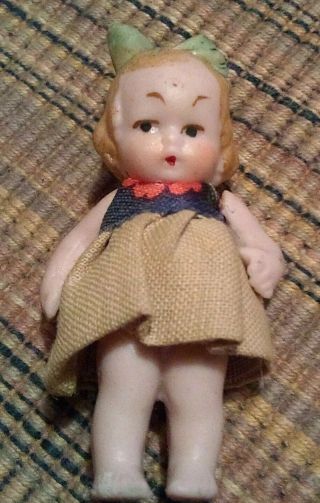 Bisque German Doll Ca 1920 