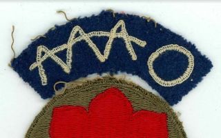 Ww2 Wwii Us Aaao 39th Infantry Regiment 9th Division Tab Theatre Made Tab Rare
