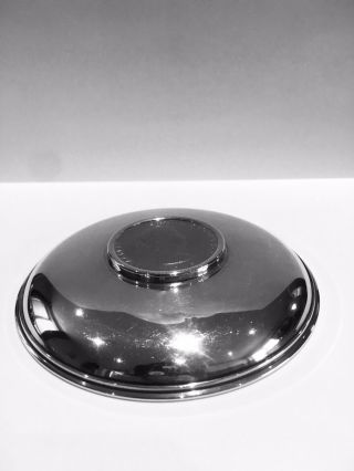solid silver Churchill Dish Plate.  London 1983 70 Grams 3
