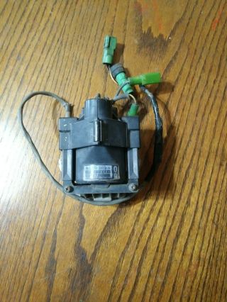 1981 - 1984? Toyota 22r Ignition Coil And Ignitior,  With Rare Wire Strap