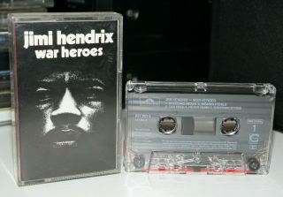 Jimi Hendrix War Heroes/100 Play Tested/rare/cassette/tape/album