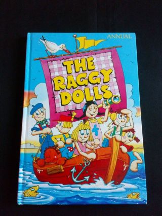 The Raggy Dolls Annual (1992) Vintage Childrens Television Hardback Very Rare
