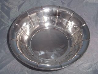 Antique Preisner Silver Company Ps Co.  Sterling Silver Candy Nut Dish Bowl