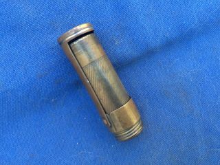Antique Marbles Brass Match Safe Holder Pat.  1900