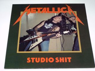Metallica - Studio Shit 1983 - Lp White Vinyl Rare Album Demos Rough Mixes V029