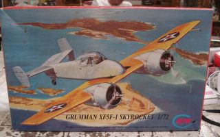 Grumman Xf5f - 1 Skyrocket Mpm 1/72 Scale - Rare