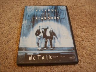 Dc Talk - Welcome To The Freak Show Live In Concert Dvd Rare 2003 Forefront