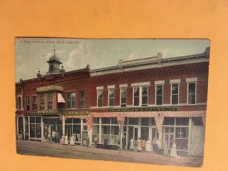 Old North East Pa.  Kopcke,  Bosler & Couse Businesses Rare Postcard