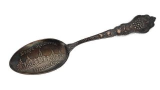 Paye Baker P&b Sterling Silver State Hospital Napa Ca Spoon Rare Souvenir Spoon