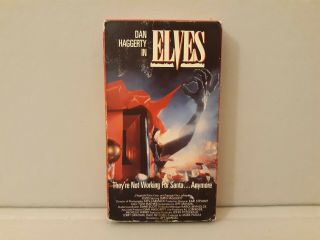 Elves (1989,  Aip Home Video) Dan Haggerty Rare/oop Vhs Christmas Horror