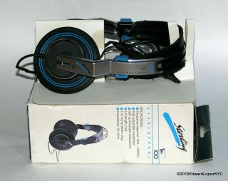 Sterling Te - 400 Stereophone Titanium Element Supra - Aural Headphones - Rare