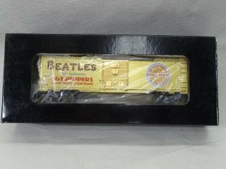 Beatles Lionel/rgs 50th Aniversary Train Car/very Rare/sgt Peppers Boxcar Boxed