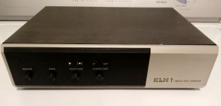 Klh 1 Analog Bass Computer Audio - Extremely Rare - Box Only - Parts