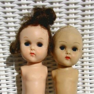 Vintage Vogue Ginny Dolls & Parts For Repair And To Love