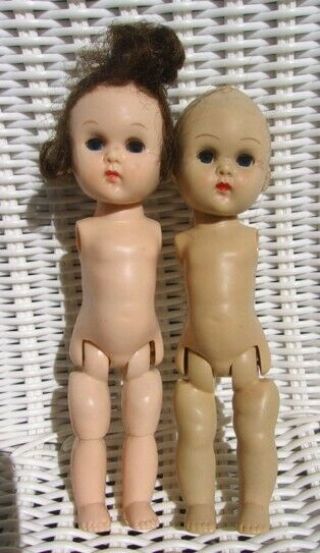 VINTAGE Vogue Ginny Dolls & Parts for Repair and to Love 2