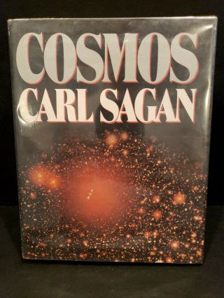 Cosmos By Carl Sagan 1st Edition 1st Print.  Rare Vintage 1980 Hardcover