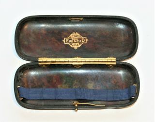 British Early " Erinoid " Spectacles Cigarette Case Etui,  Cond.