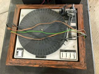 Vintage Garrard Gt - 55 Stereo Record Player Turntable Parts Rare