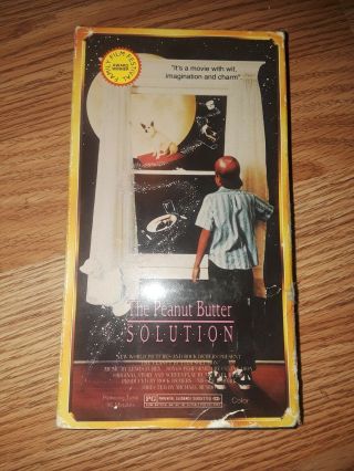 Rare 1990 Vhs Movie The Peanut Butter Solution