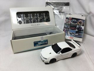 Kyosho Mini - Z Chassis Set Awd Ma - 010 Nissan Skyline Gt - R R32 White Rare Item