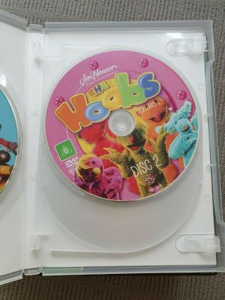 RARE - ABC For Kids - Jim Henson ' s The Hoobs Volume 1 - DVD 2012 - Region 4 2