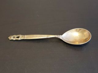 Georg Jensen 925s Sterling Silver Acorn Pattern Spoon