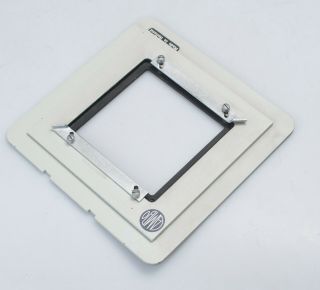 Cambo 4x5 View Camera Lens Board Adapter To Use Graflex Lens Boards Rare