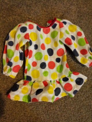 Vintage Crissy Doll polka dot dress 3