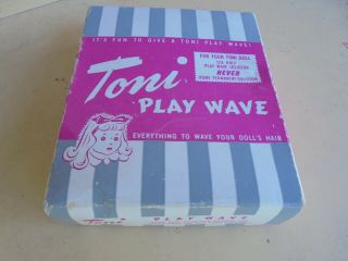 Vintage Ideal Toni Doll Play Wave Box Set Curlers