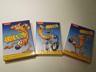 Catdog Cat Dog The Complete Series Dvd Set Oop Rare Nickelodeon
