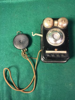 Antique S.  H.  Couch Co.  North Quincy Mass Intercom