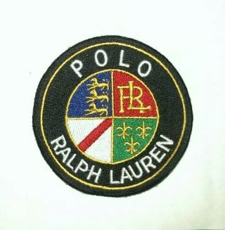 Rare Vintage Polo Ralph Lauren Cookie Patch